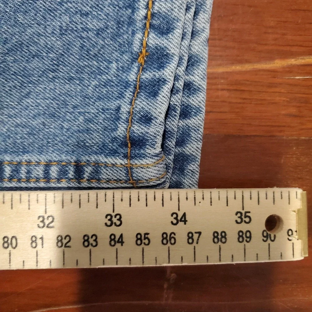Levis 550 Relaxed Fit Baggy Jeans Mens 38x34 Blue Medium Wash Tapered Leg